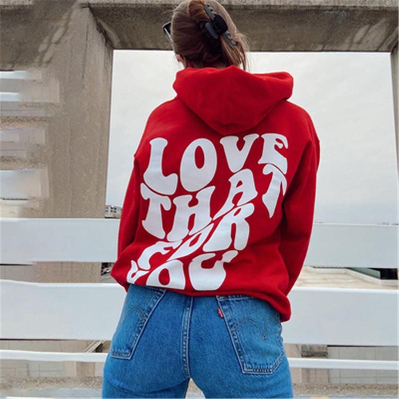 Men's Clothing Clothing Street Retro Printed Letter Loose Sweater Jacket_viptrois.com