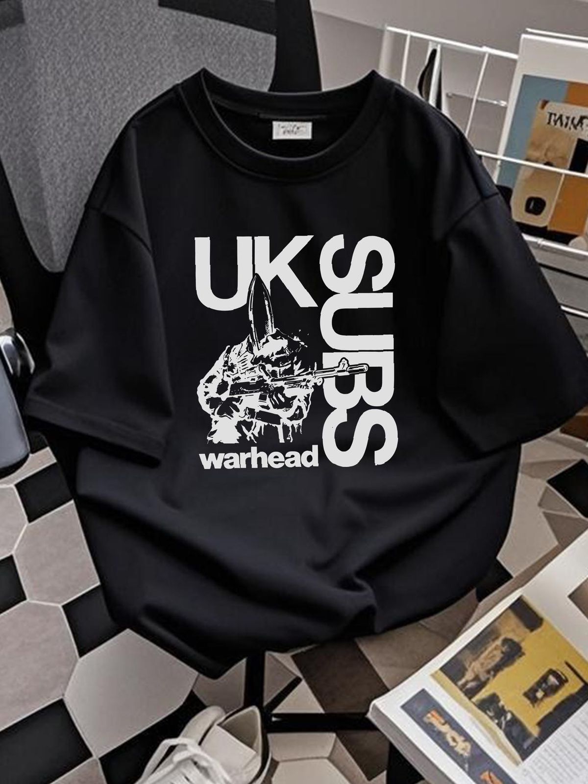 UK Subs T Shirt The Exploited Varukers GBH Sham 69 Discharge Damned Adicts Punk Slightly Unisex Stylish Graphic Summer Stretched Casual_viptrois.com