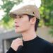 Sun Hat For Men, Artist Hat, Baseball Casual Forward Cap, Embroidered Beret_viptrois.com