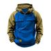Men's Workwear Hoodie – Retro Zip-Up Fleece Jacket With Multiple Pockets (S-3XL, Winter)_viptrois.com