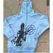 Hoodie Sweatshirt Gothic High Street Full Zipper Oversized Unisex Streetwear Y2 Jacket_viptrois.com