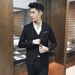 Men's Clothing Professional Large Size Suits For Men Three Piece Suits Formal Men Solid Color Groom Best Man Wedding Dress_viptrois.com