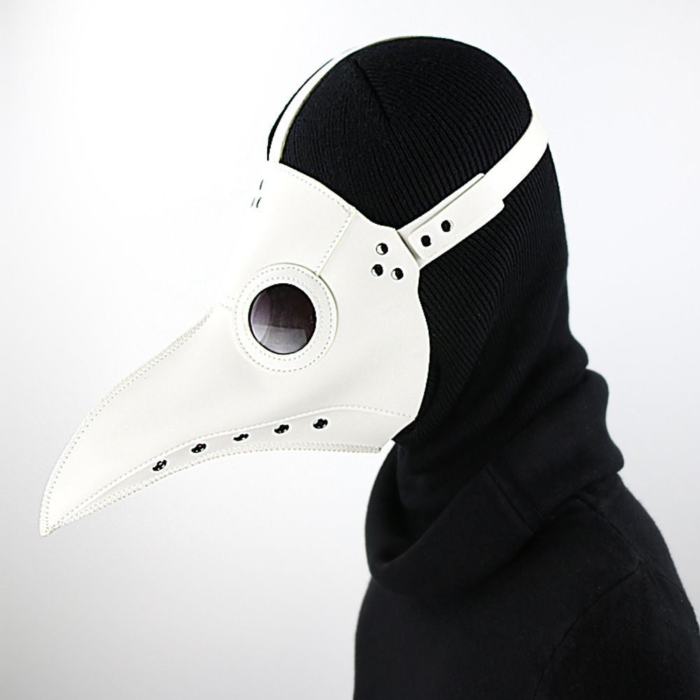 Halloween Plague Doctor Mask Holiday party dance props_viptrois.com
