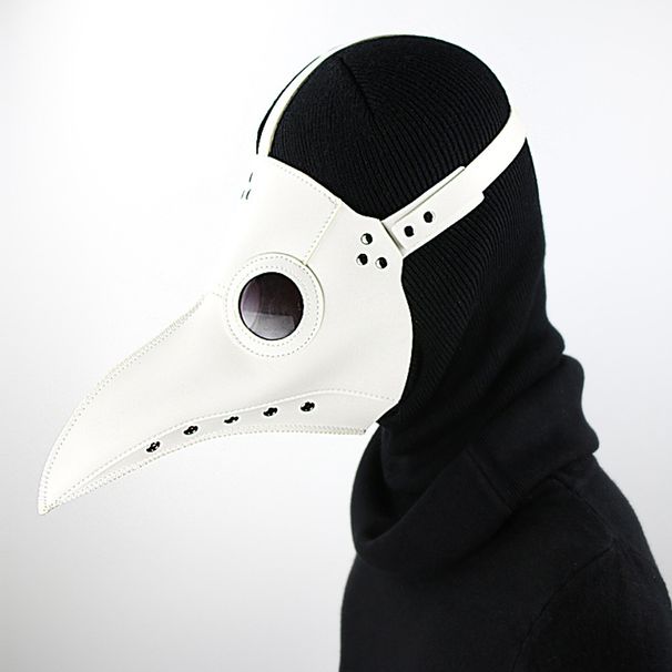 Halloween Plague Doctor Mask Holiday party dance props_viptrois.com