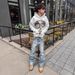 Men's Clothing Hip Hop Street Fashion Retro Hoodie High Street Pullover Tops_viptrois.com