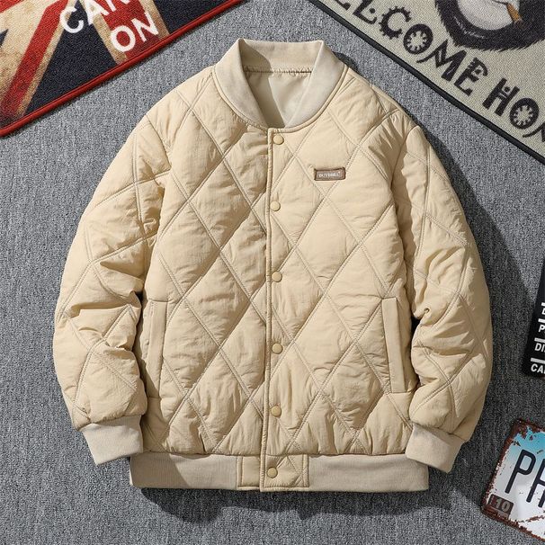 Men’s Heavyweight Fleece-Lined Corduroy Jacket – Windproof Winter Coat With Adjustable Hood & Thermal Padding (Black, Khaki, Olive Green)_viptrois.com