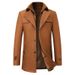 CT 2025 New Woolen Business Casual Fashion Thickened Warm Oversized Men's Trendy Trench Coat_viptrois.com
