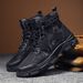 European Warm Series Xuanpin Camouflage Four Seasons Men's Trendy Casual Work Shoes Mid-top Martin Desert Combat Boots_viptrois.com