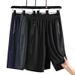 Men's Clothing Ice Silk Nylon Quick Drying Thin Breathable Quick Drying Casual Ice Sense Shorts Men_viptrois.com