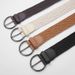 Women Braided Belts New Ethnic Style Pin Buckle Wide Waist Belt Waist Decoration Wax Rope Braided Retro Handmade Belt Decorative Skirt_viptrois.com