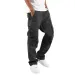 Trousers for Men Full Length Solid Color Loose Multi-pocket Drawstring Pockets Male Cargo Pants 3XL 240813_viptrois.com