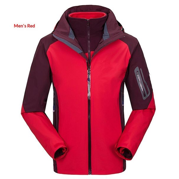 Pulse High-end Oudoor European American New Syle Men And Women Travel Hooded Thickened Fleece Inner Ski Mounaineering_viptrois.com