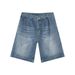 Men's Clothing Fashion Cleanfit Washed Casual White Short Sleeved Shirt Suit Spring And Summer_viptrois.com