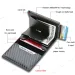 Carbon Fiber Credit Card Holder Smart Rfid Minimalist Wallet Case Money Clip Men Women Slim Cardholder Bank Creditcard Case_viptrois.com