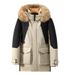 Men's Clothing Ski winter mountain men's workwear raccoon fur collar high quality cotton clothing waterproof outdoor cold Russian cotton clothing_viptrois.com