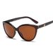 New Style Sunglasses For Women With Round Face Personality Leather Polarized Sunglasses Retro Sunglasses Anti Ultraviolet 8632_viptrois.com