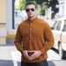 Men's Clothing Plus Size Long Sleeve Shirt Men's Casual Loose Fashion Corduroy Large Size Plus Size Men's Long Sleeve Shirt Fat_viptrois.com