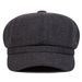 Casual British Style Octagonal Hat Duckbill Beret Men's Trendy Autumn Winter Women's Newsboy Cap_viptrois.com