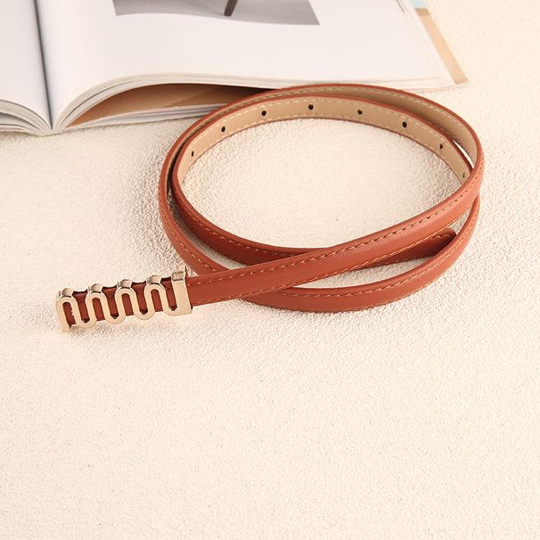 Belt women ins style new South Korea all wear fashion decorative jeans retro small dress pants women's belt in stock_viptrois.com