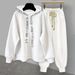 Men's Clothing Fashion Letter Printing Youth Leisure Loose Set_viptrois.com