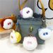 Bag Charm Celebrity Plush Cat Head Keychain Cute Girly Handmade Cartoon Doll Bag Pendant Accessories Small Gift_viptrois.com