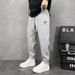 Men's Light Luxury Drawstring Leg Sweatpants Spring Autumn New Style Sports Harem Casual Pants_viptrois.com