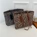 Women's Bags Grade Large Capacity Leopard Print Tote Bag For Women Retro Large Handbag Underarm Bag For Women_viptrois.com