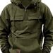 Loom Cross-Border Autumn Winter Men's Hooded Solid Color European And American Youth Sports Multi-Pocket Patchwork Sweatshirt_viptrois.com