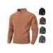 Men's Clothing Men's Slim-Fit Stand Collar Sweatshirt – Minimalist Pullover For Smart Casual & Urban Style_viptrois.com