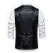 Men's Vintage Striped Vest Men's Best Man Single-breasted Vest_viptrois.com