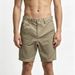 Men's Thin Solid Color Casual Five Point Pants Loose Fit Button Zipper Cargo Shorts Youth Trend_viptrois.com