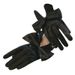 Unisex Wedding gloves Evening dress Black bridal Pearl short miss female short yarn lace hollowed-out satin bridal style_viptrois.com