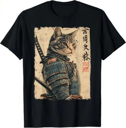T-shiVVhe Swing Frtt-shirtsamhe Swing Furai Cat Warrior Japanese Ukiyo-e Artwork C_viptrois.com