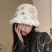 Fisherman's hat children autumn and winter 2024 new thickened plush cute basin hat versatile face small cold hat warm hat_viptrois.com