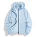Men's Clothing Men's & Women's Detachable Hood Sun Protection Jacket UPF50+ Lightweight Breathable Fishing Shirt For Summer Outdoor Activities_viptrois.com