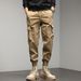 Men's Cargo Pants Trend Four Seasons Outdoor Men's Pants Loose Straight Leg Casual Men's Dress Foot Pants_viptrois.com