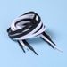 Men's and women's leather shoes matching black and white classic LACES_viptrois.com