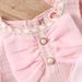 Children's clothing Small chiffon gauze puffed sleeve base top tweed lace sundress shoulder bag for girls and children_viptrois.com