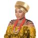 Women's Scarves African Traditional West African Nigerian Muslim Black Head Cover Hat Casual Hijab Hat_viptrois.com