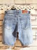 Men's Clothing Leg Elastic Summer New Blue Ripped Men's Versatile Simple Five Point Jeans_viptrois.com