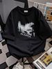 Del Sol Alaska Northern Lights Moose Black T-Shirt Men XL, NWT Versatile Fashion Slightly Stylish Summer Streetwear Soft Graphic Designer Clothes_viptrois.com