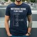Motorbike Riding Flow Chart | Downhill Bike Lover | JOKE | MEN'S 100% Cotton T-shirt Mens Tees Top Tee Top_viptrois.com