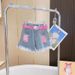 Children's Summer Suit New Style Fashionable Children's Pink Vest T Belt Raw Edge Shorts Suit Trendy._viptrois.com