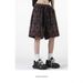 Unisex American Style Retro Summer Ethnic Drawstring Elastic Casual Shorts Loose Fit Versatile Five Point Pants For Couples_viptrois.com