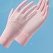 H2023 Summer Ladies Sunscreen Gloves Women's Anti-ultraviolet Thin Short Ice Silk Cool Outdoor Sunscreen Injury Breathable_viptrois.com