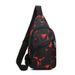 Men's Crossbody Sling Bag With Multiple Compartments, Lightweight Oxford Fabric, Adjustable Strap For Travel, Work & Daily Use_viptrois.com