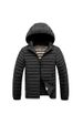 Rib Suit, Cotton-padded Coat, Men's Graphene Removable Cap, Slim Fit, Fleece, Thickened Top, Jacket._viptrois.com