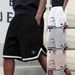 Men's Casual Loose Striped Ribbon Trendy Plaid Sports Men's Shorts Summer_viptrois.com