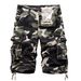 Premium Products Camouflage Men's Oversized Work Clothes, 5cm Camouflage Pants, Shorts, Beach Pants_viptrois.com