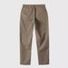 Men's Wrinkle Free Black Cropped Trousers Mid Waist Style Anti Wrinkle Straight Leg Slim Fit Casual Pants_viptrois.com